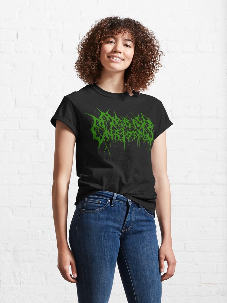 Disover MERRY METAL CHRISTMAS (Green) Classic T-Shirt