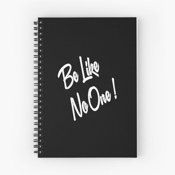 Item preview, Be Like No One designed and sold by MET TAIBI.