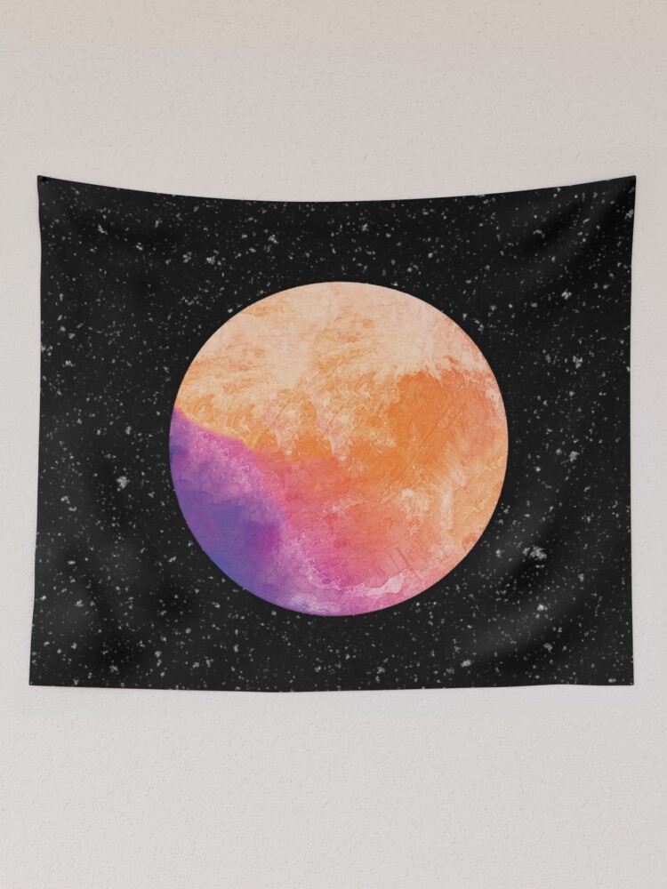 Man on the moon 3 tapestry sale