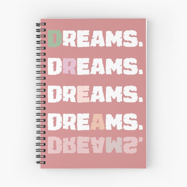 Item preview, Dreams motivation word gift for mum sister and wife - digital illustration designed and sold by OMCreative.