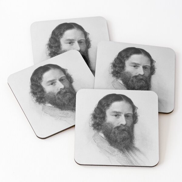 Item preview, James Russell Lowell Engraved Portrait designed and sold by warishellstore.