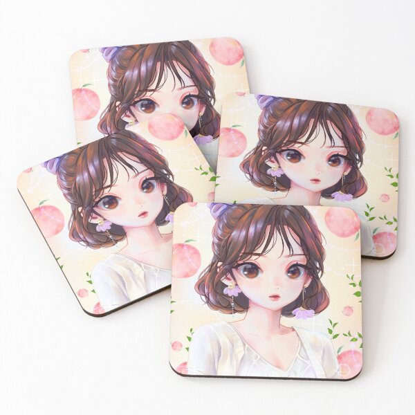 Item preview, Bows and peaches designed and sold by N-World.