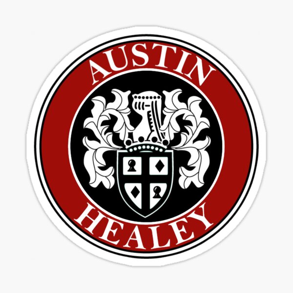 Austin-Healey Shield Logo Sticker