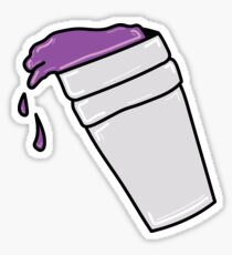 Purple Lean Cup Sticker