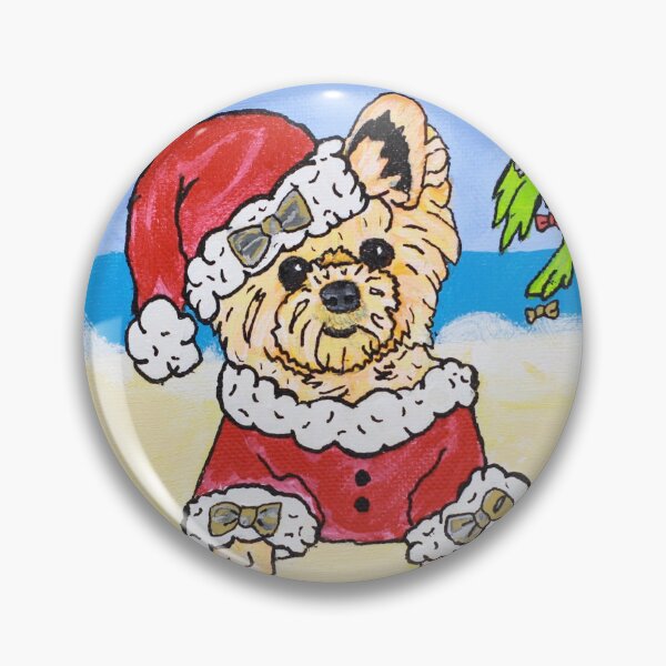 Item preview, Stylin' Swifty Santa the Yorkie designed and sold by Amanda A. Anthony.