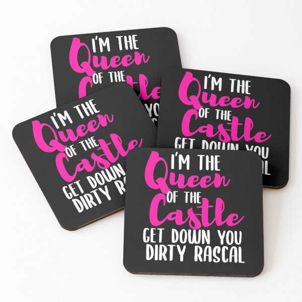 Item preview, I’m the Queen of the Castle, Get Down You Dirty Rascal - Six: The Musical - Anne of Cleeves designed and sold by undercoverlover.
