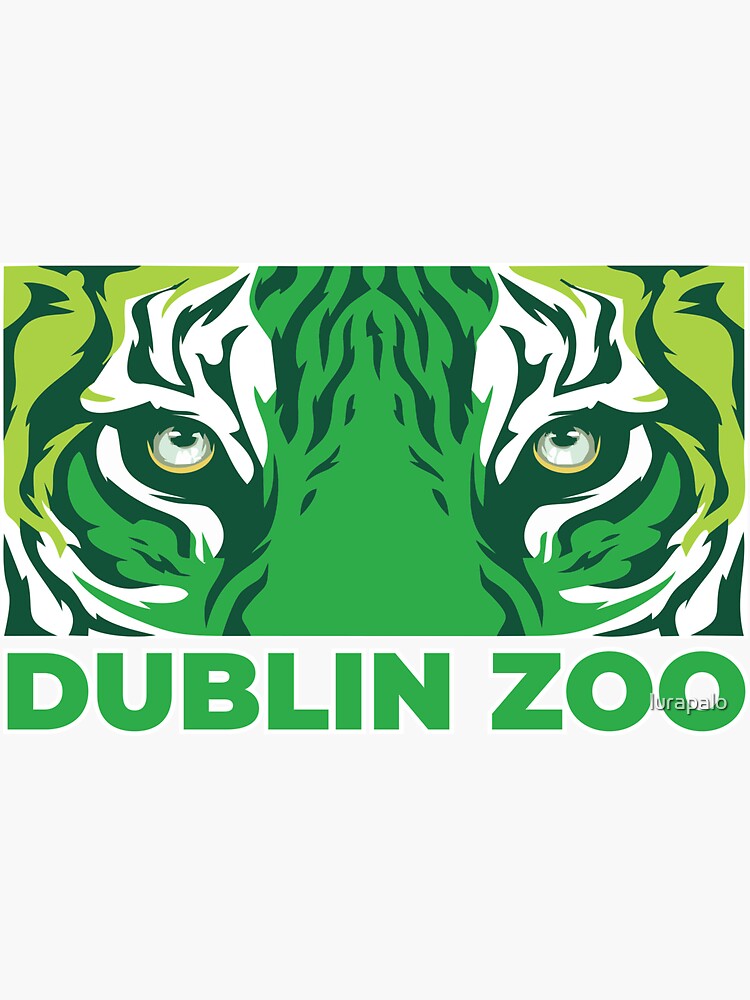 "Dublin Zoo" Sticker by lurapalo Redbubble