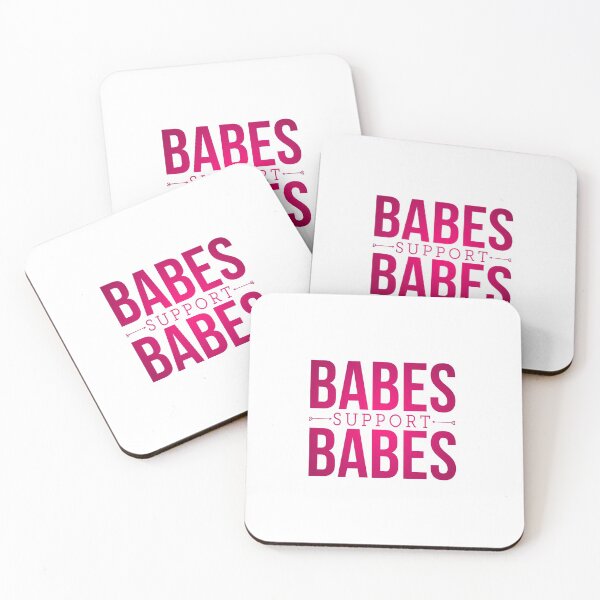 Item preview, BABES SUPPORT BABES Funny Shirt for Feminist designed and sold by ZETTIF ⭐⭐⭐⭐⭐.