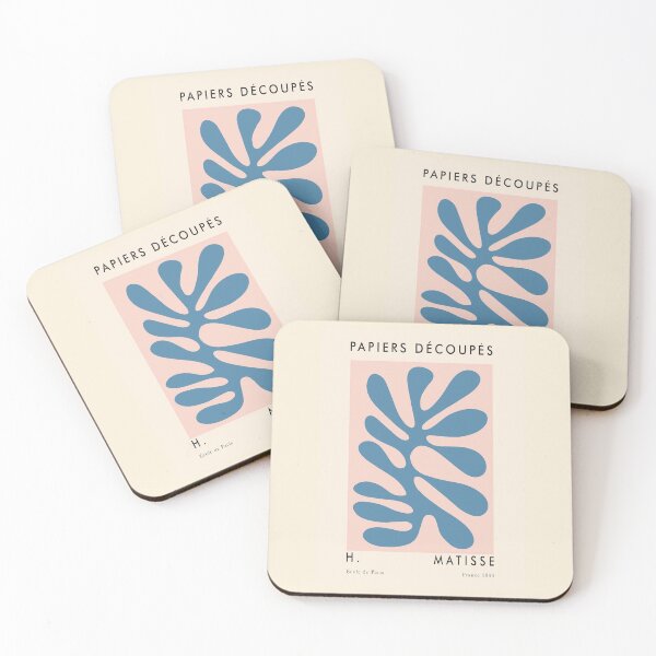 Item preview, Henri Matisse - Paper Cut-Outs Plant in Blue designed and sold by PremaWarde.