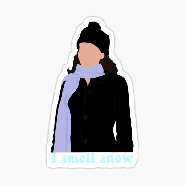 Lorelai Gilmore I Smell Snow Sticker