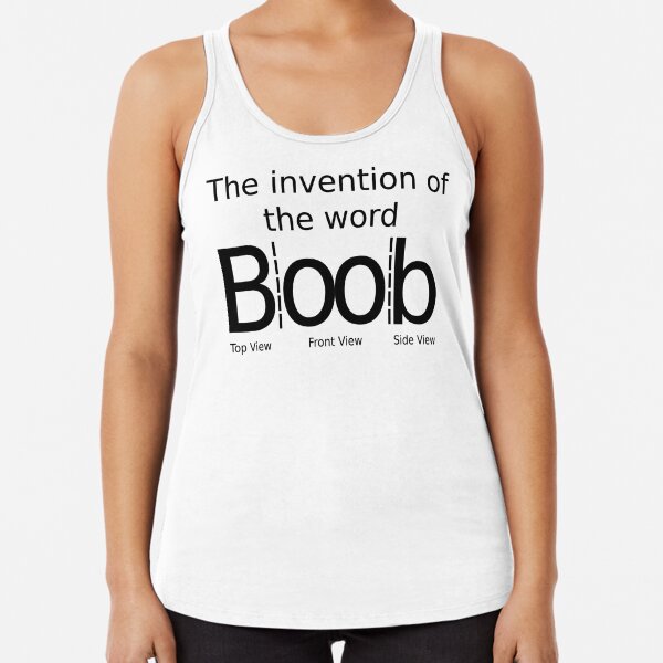See my Side Boob Funny Sarcastic Tank Top