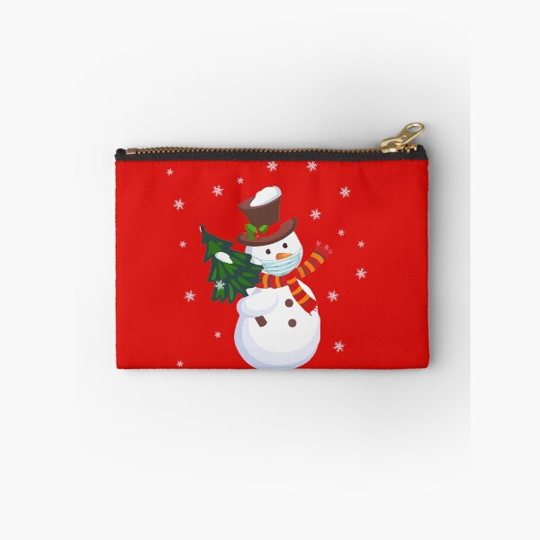Item preview, Cute Snowman Wearing Mask During COVID-19 designed and sold by DLamasat.