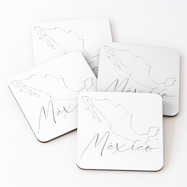 Item preview, Mexico Map Shadow EN (dark) designed and sold by NA-WORLDWIDE.