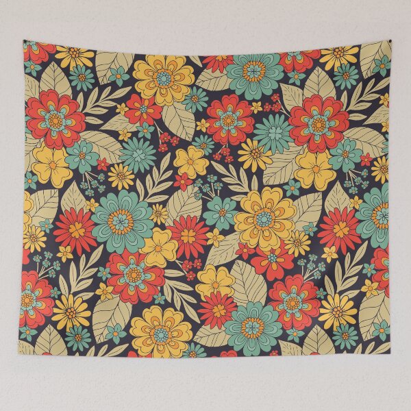Item preview, Bright, Colorful Modern Floral designed and sold by somecallmebeth.