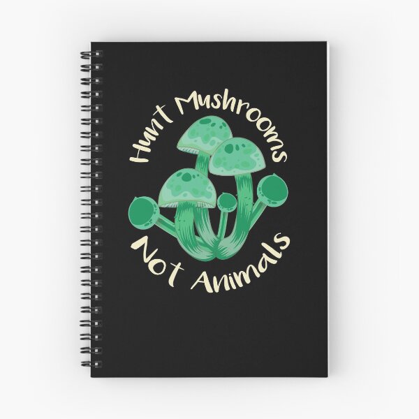 Item preview, Hunt Mushrooms Not Animals biology joke gift designed and sold by LANANIL.