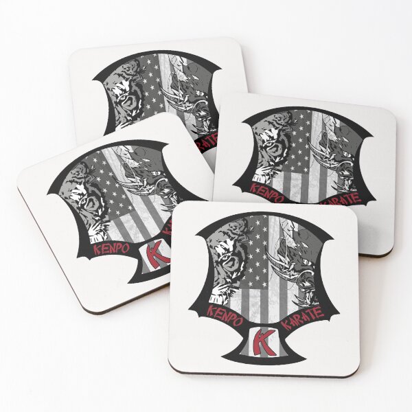 Item preview, Kenpo Karate Patch American Flag Tiger and Dragon  designed and sold by MasterKlaw.