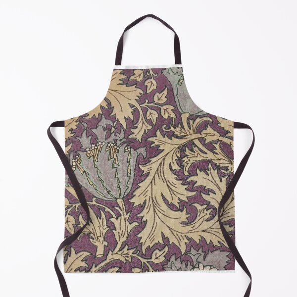 Item preview, William Morris Cotton Lawn (plum) pattern designed and sold by thomasjgaulton.