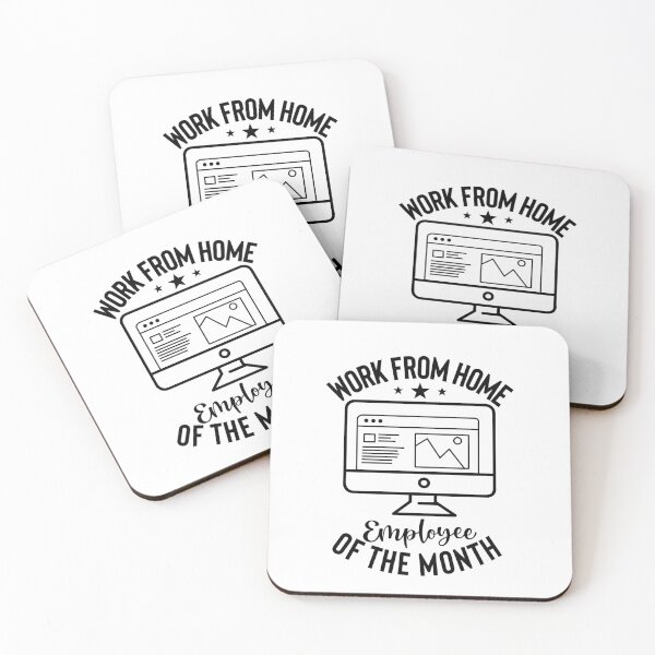 Item preview, Work From Home Employee of the Month designed and sold by Gsallicat.
