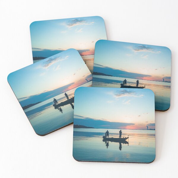 Item preview, Serene lakeshore designed and sold by Alt Vue.
