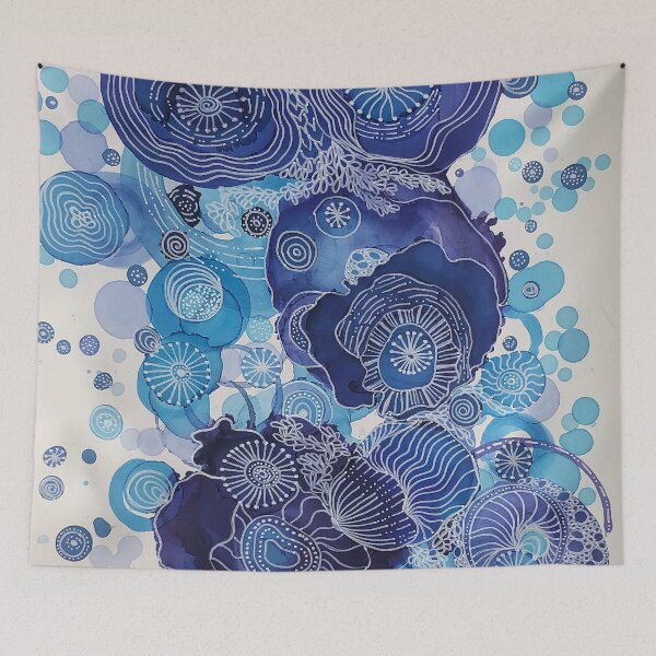 Item preview, Bluesy Day designed and sold by Lois Gardiner.