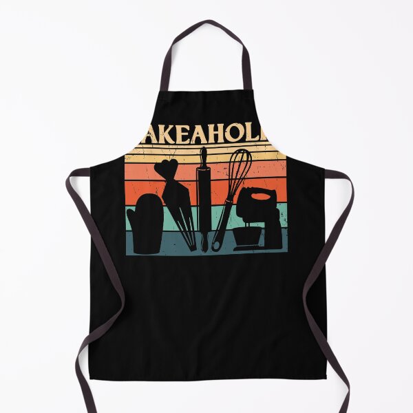 Item preview, Retro Bakeaholic Vintage Baker Gift Baking designed and sold by jeffded.
