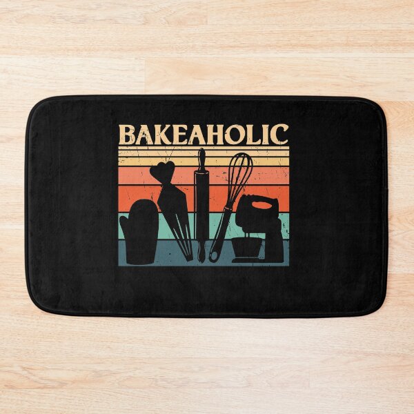 Item preview, Retro Bakeaholic Vintage Baker Gift Baking designed and sold by jeffded.