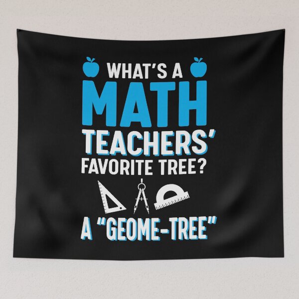 Item preview, Math Teacher - Geome-Tree designed and sold by TheHustlersSC.