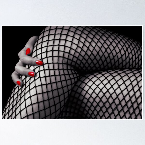 Women Sexy Fishnet Pantyhose Gothic Punk Moon Star Pattern