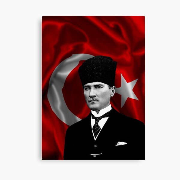 Mustafa Kemal Atatürk Leinwanddruck