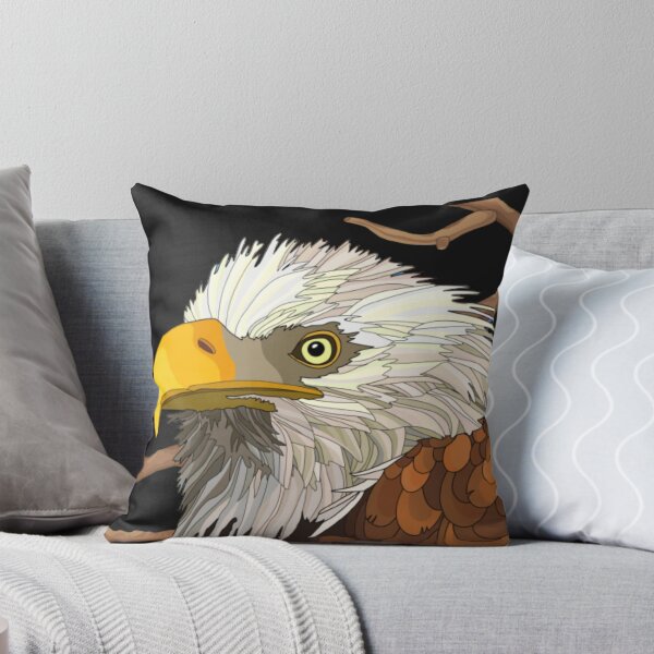 Item preview, eagle under observation. designed and sold by Karine Dupras.