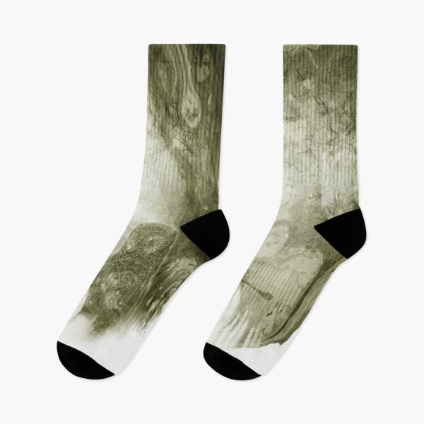 Item preview, The Abstract Forest With runes designed and sold by Potty Pagan.