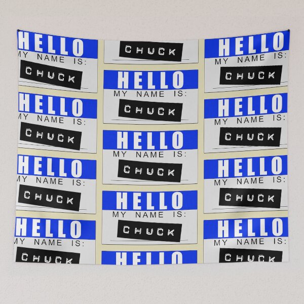 Item preview, hello my name is chuck designed and sold by lamdesign.