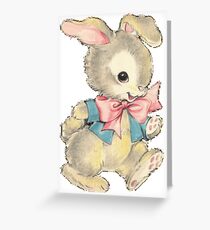 Playful Bunny Greeting Card