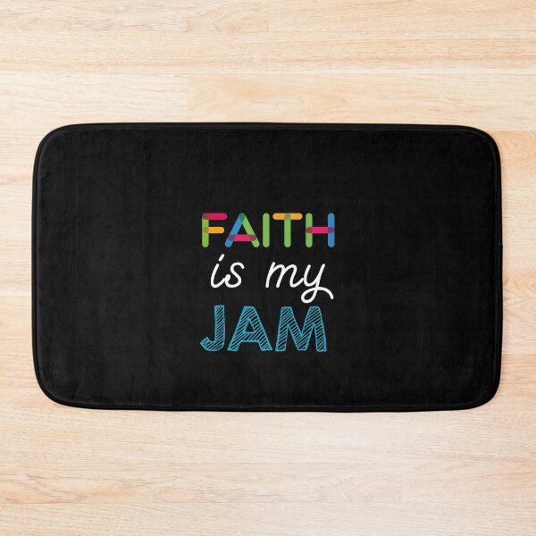 Item preview, Faith is my Jam. Funny Faith Design designed and sold by Custom365.