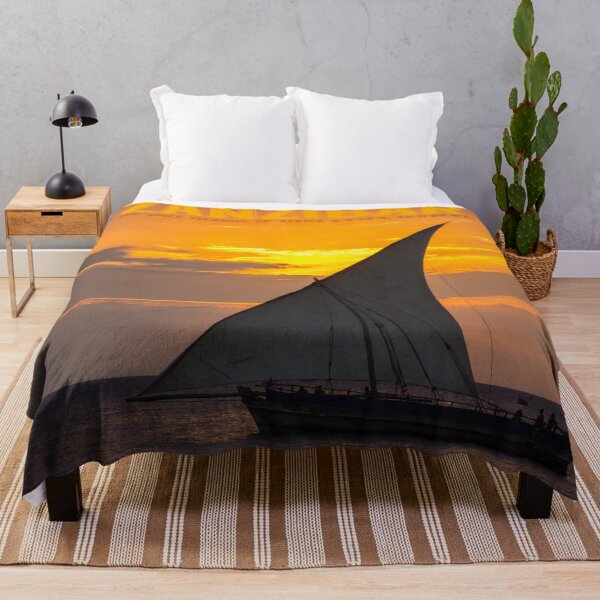 Item preview, Dhow Vessel Off the Swahili Coast of Zanzibar designed and sold by travelwitheric.