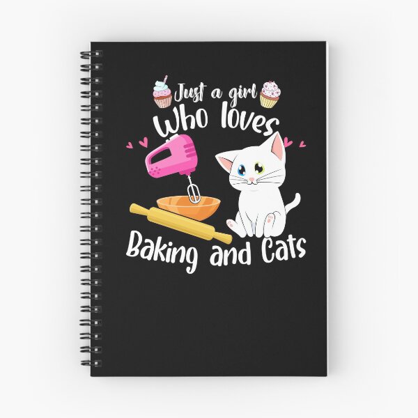 Item preview, Just A Girl Who Loves Baking And Cats Baker Gift Baking designed and sold by jeffded.