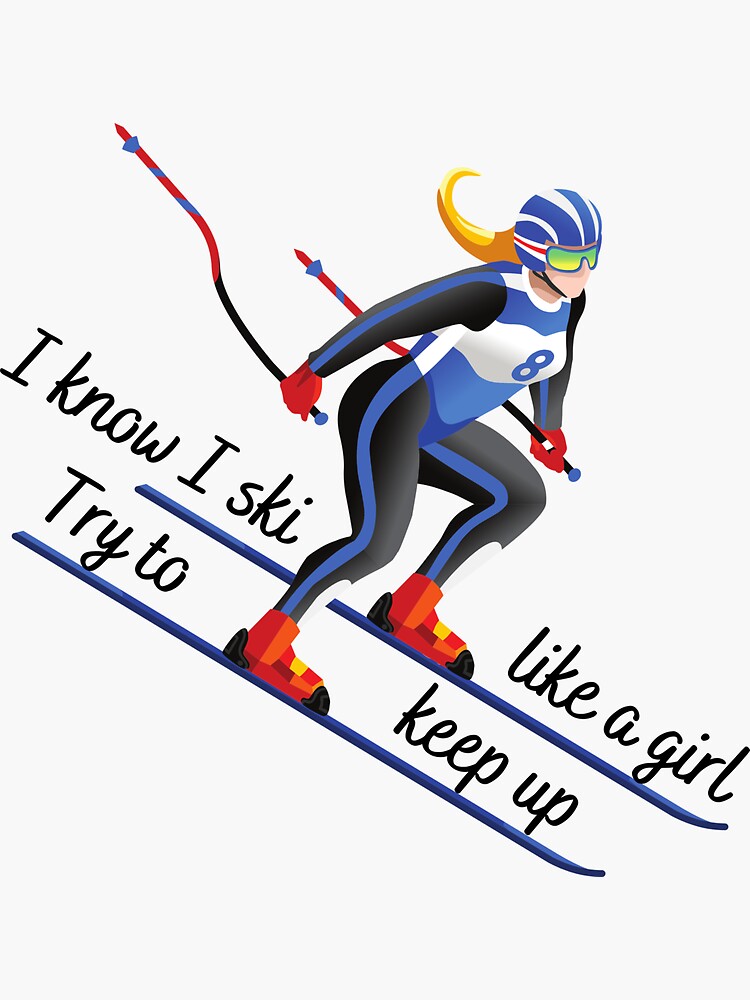 Ski like girl by ds-4