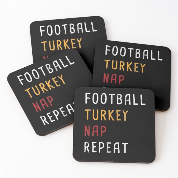 Item preview, Football Turkey Nap Repeat Funny thanksgiving Gift for football / turkey Lovers Man and Woman designed and sold by pedrored369.