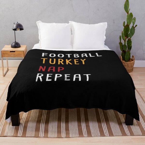 Item preview, Football Turkey Nap Repeat Funny thanksgiving Gift for football / turkey Lovers Man and Woman designed and sold by pedrored369.