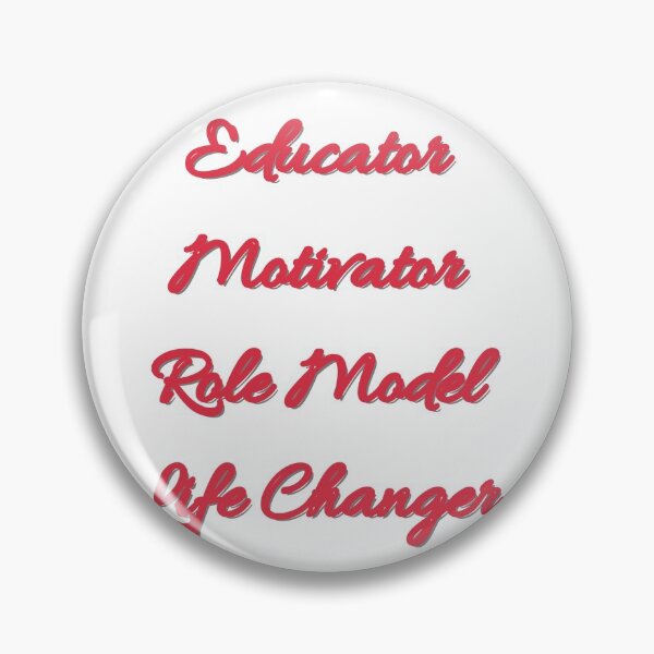 Item preview, Educator Motivator Role Model Life Changer designed and sold by 3LoveliesStore.