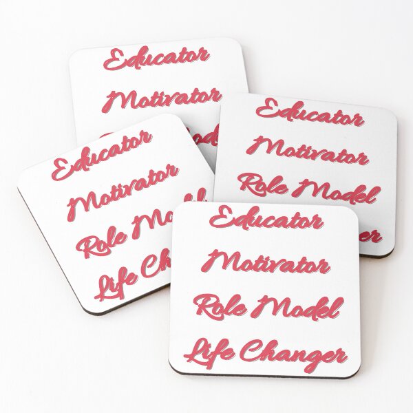 Item preview, Educator Motivator Role Model Life Changer designed and sold by 3LoveliesStore.