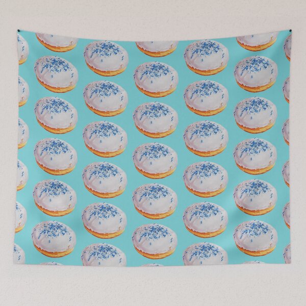 Item preview, Donut with Sprinkles (Not Strawberry Vanilla) painting (no background) designed and sold by Emily Bickell.