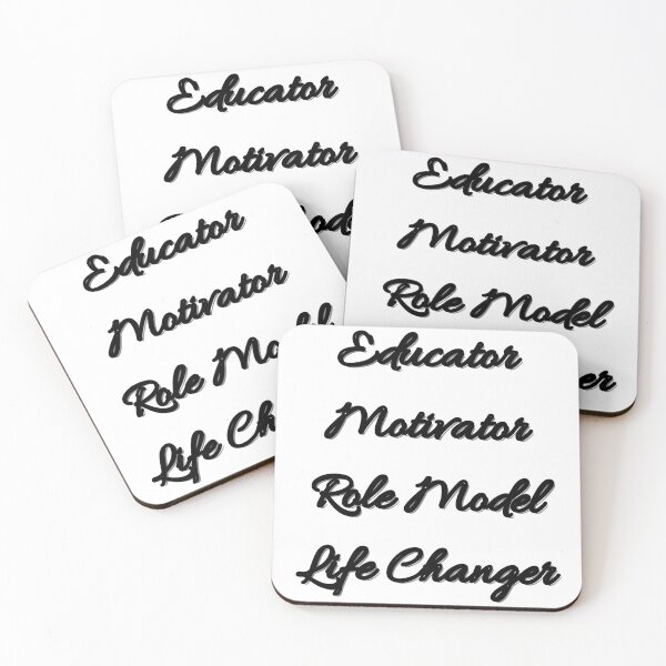 Item preview, Educator Motivator Role Model Life Changer designed and sold by 3LoveliesStore.