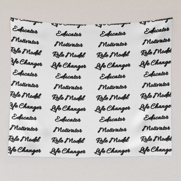 Item preview, Educator Motivator Role Model Life Changer designed and sold by 3LoveliesStore.
