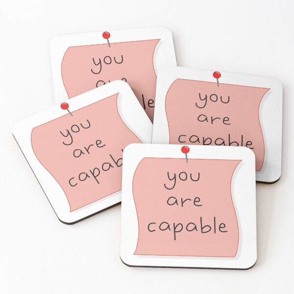 Item preview, You Are Capable designed and sold by PridePositivity.