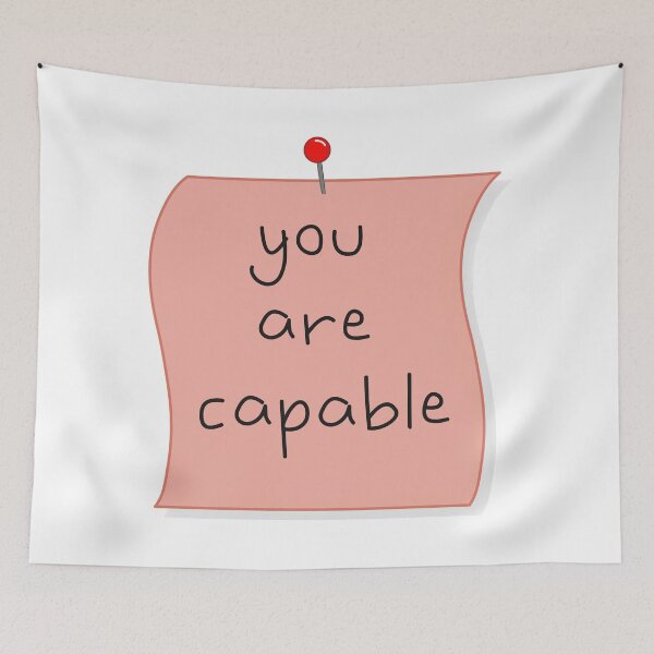 Item preview, You Are Capable designed and sold by PridePositivity.