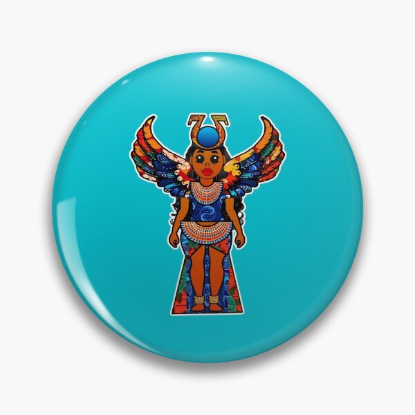 Item preview, Colorful Egyptian Goddess Isis designed and sold by artbyomega.