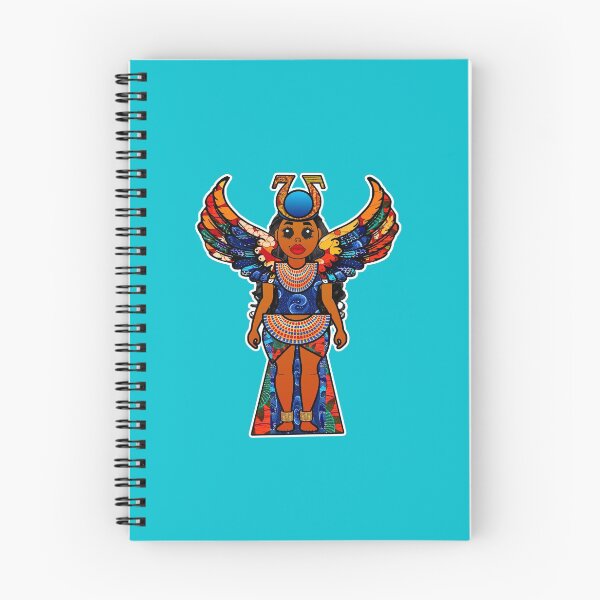 Item preview, Colorful Egyptian Goddess Isis designed and sold by artbyomega.