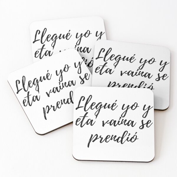 Item preview, Llegué yo y eta vaina se prendio - Dominican slang designed and sold by gloriasd14.