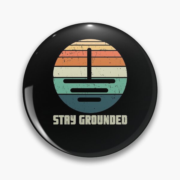 Item preview, Stay Grounded Electrician Gift Lineman Electrician designed and sold by jeffded.